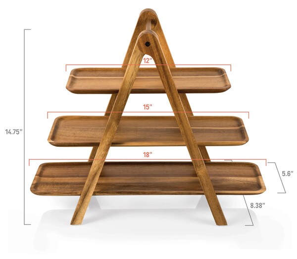 Serving Ladder - Acacia Wood